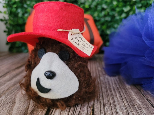 Paddington inspired pawty hat