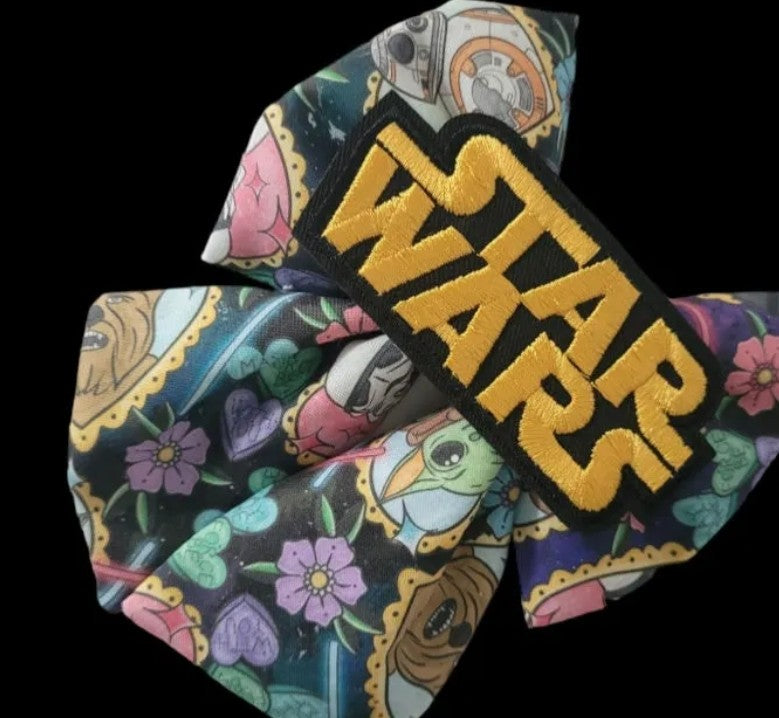 May the 4th be with you tattoo embroidered sailor bow