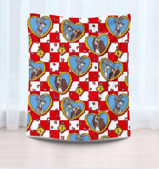 Spaghetti and meatballs 150x150 fleece blanket