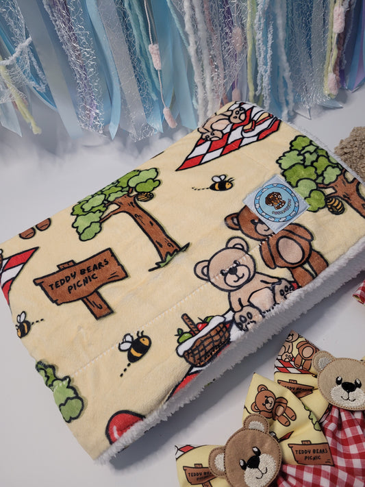 Teddy bears picnic limited edition blanket